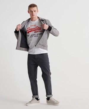 Superdry Vintage Logo Fade Férfi Pólók Fehér | YPXVC0619